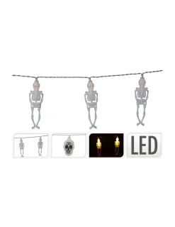 Articasa Fête Et Anniversaire | - Guirlande lumineuse le halloween fonctionne à piles 10 led
