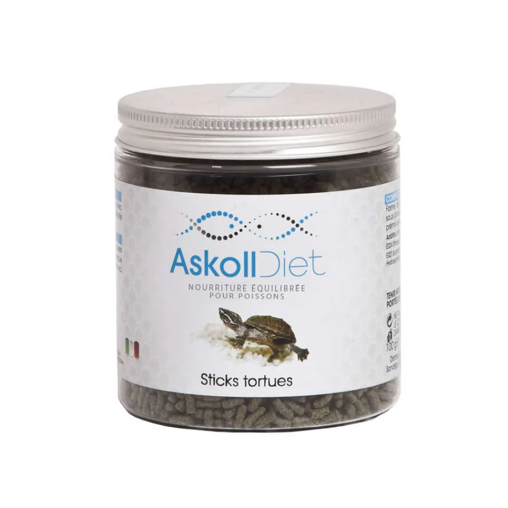 Askoll Alimentation | - Sticks tortues 100GR