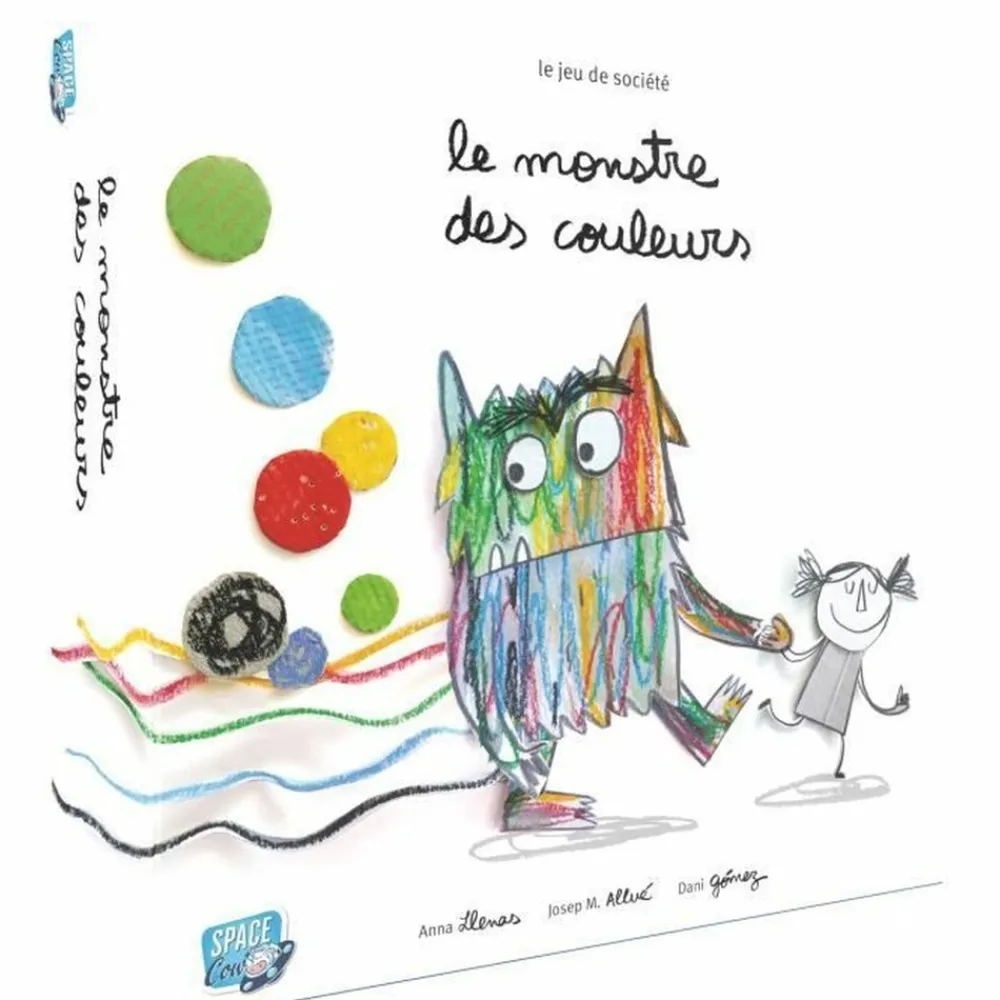 Asmodee Enfants | - Jeu de société space cow le monstre des couleurs - nouvelle édition 2022