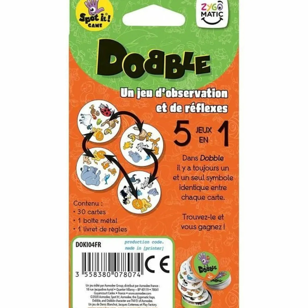 Asmodee - Zygomatic dobble : kids - édition 2021 jeu de société Online