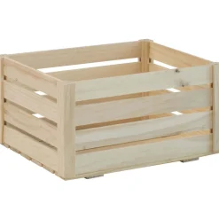 Astigarraga - Caisse de rangement en pin massif home box moyenne Outlet