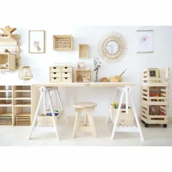 Astigarraga Décoration Créative | - Caisse de rangement sur roulettes evolution (lot de 3)