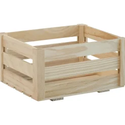 Astigarraga Décoration Créative | - Caisse de rangement en pin massif home box petite