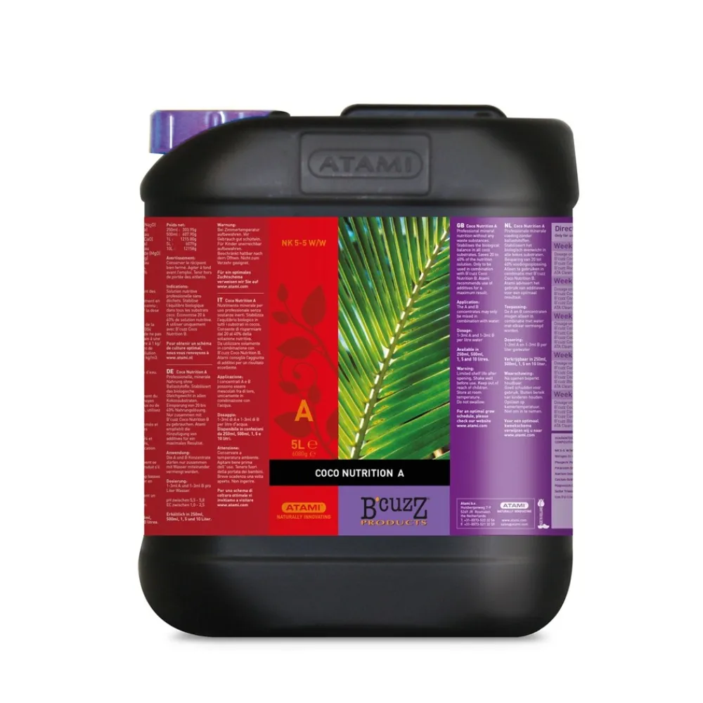 Atami - Engrais coco nutrition a - 5 litres Best