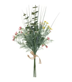 Atmosphera - Bouquet bucolique artificiel avec eucalyptus h 66 cm Sale