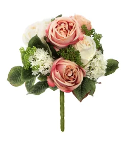 Atmosphera Bouquets De Fleurs | - Bouquet composé fleurs artificielles d. 20 x h. 30 cm