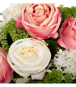 Atmosphera Bouquets De Fleurs | - Bouquet composé fleurs artificielles d. 20 x h. 30 cm