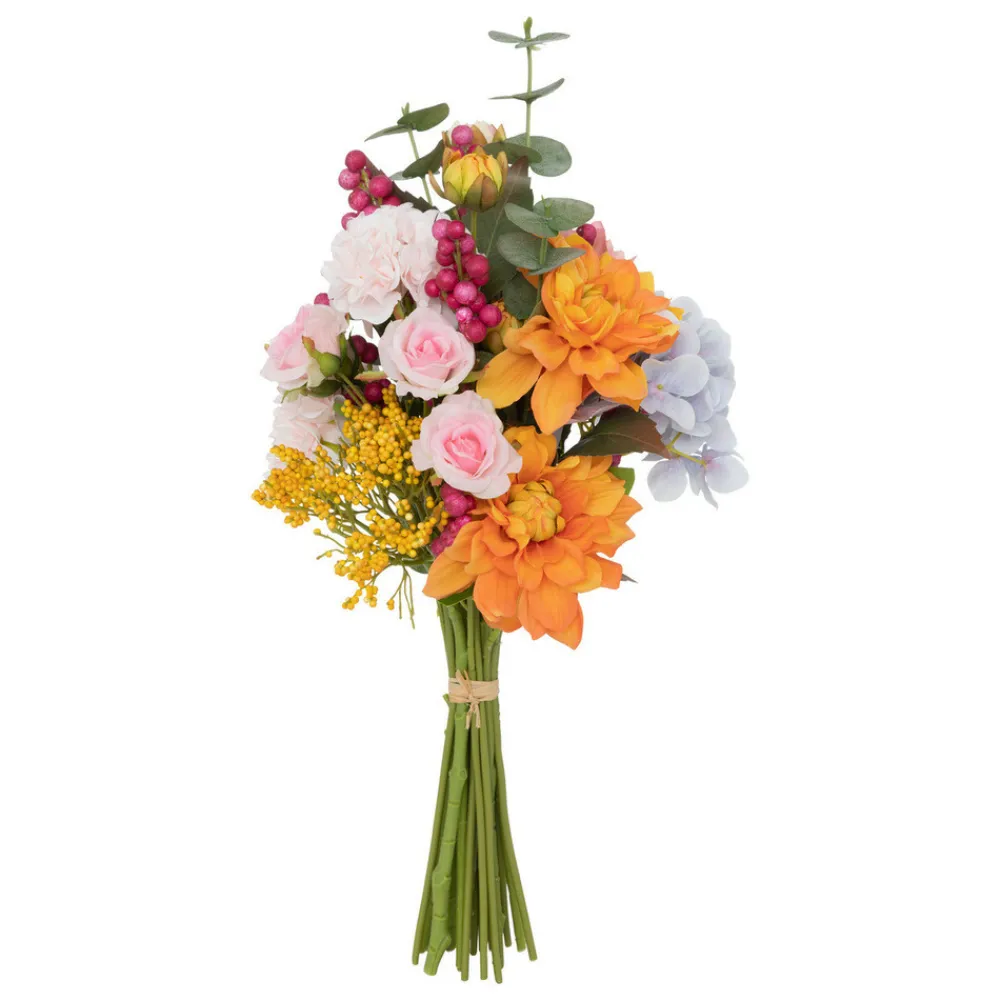 Atmosphera Bouquets De Fleurs | - Bouquet composé hortensia fleurs artificielles h 53 cm
