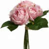 Atmosphera Bouquets De Fleurs | - Bouquet de fleurs artificielles 9 roses anciennes d. 23 x h. 30 cm