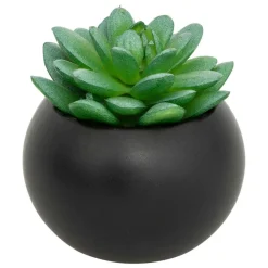 Atmosphera Createur D'interieur Fleurs Et Plantes Artificielles | - Plante grasse en pot h13