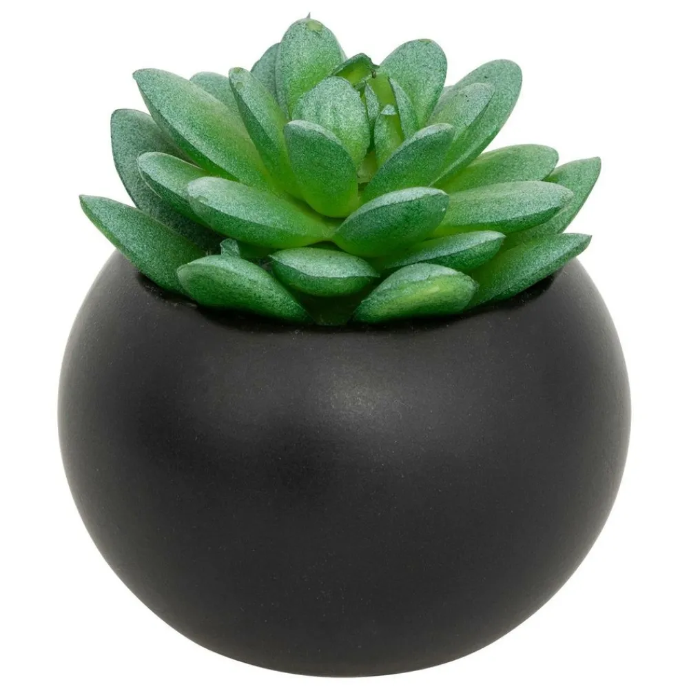 Atmosphera Createur D'interieur Fleurs Et Plantes Artificielles | - Plante grasse en pot h13