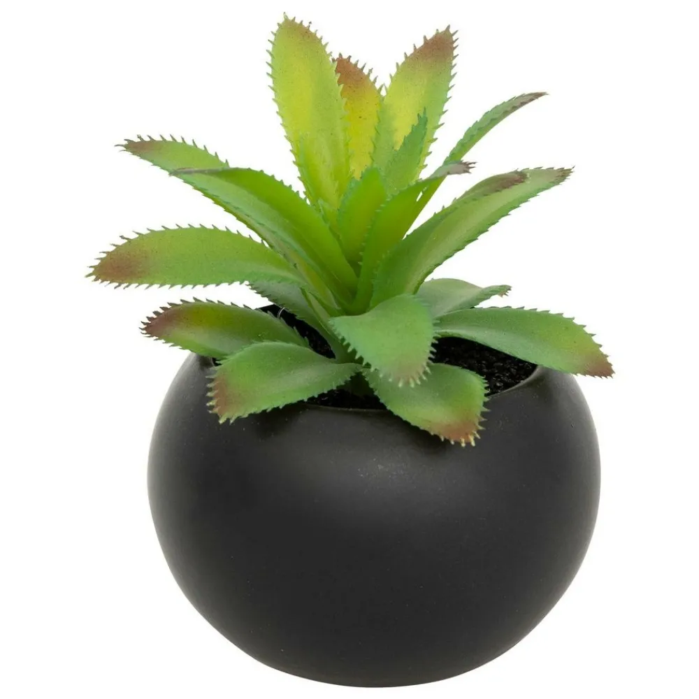 Atmosphera Createur D'interieur Fleurs Et Plantes Artificielles | - Plante grasse en pot h13