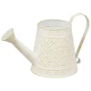 Atmosphera Createur D'interieur Vases Et Coupes | - Arrosoir "tino" blanc 27x16cm