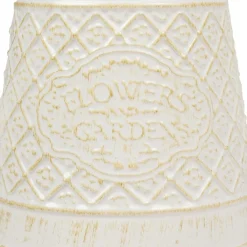 Atmosphera Createur D'interieur Vases Et Coupes | - Arrosoir "tino" blanc 27x16cm