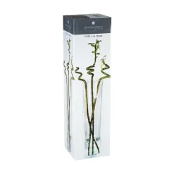 Atmosphera Createur D'interieur - Vase conique - verre - h70 cm Discount