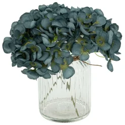 Atmosphera Createur D'interieur Vases Et Coupes | - Vase verre bleu h245cm