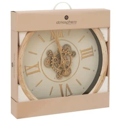 Atmosphera Createur D'interieur - Horloge "sonika" beige d49,5cm Hot