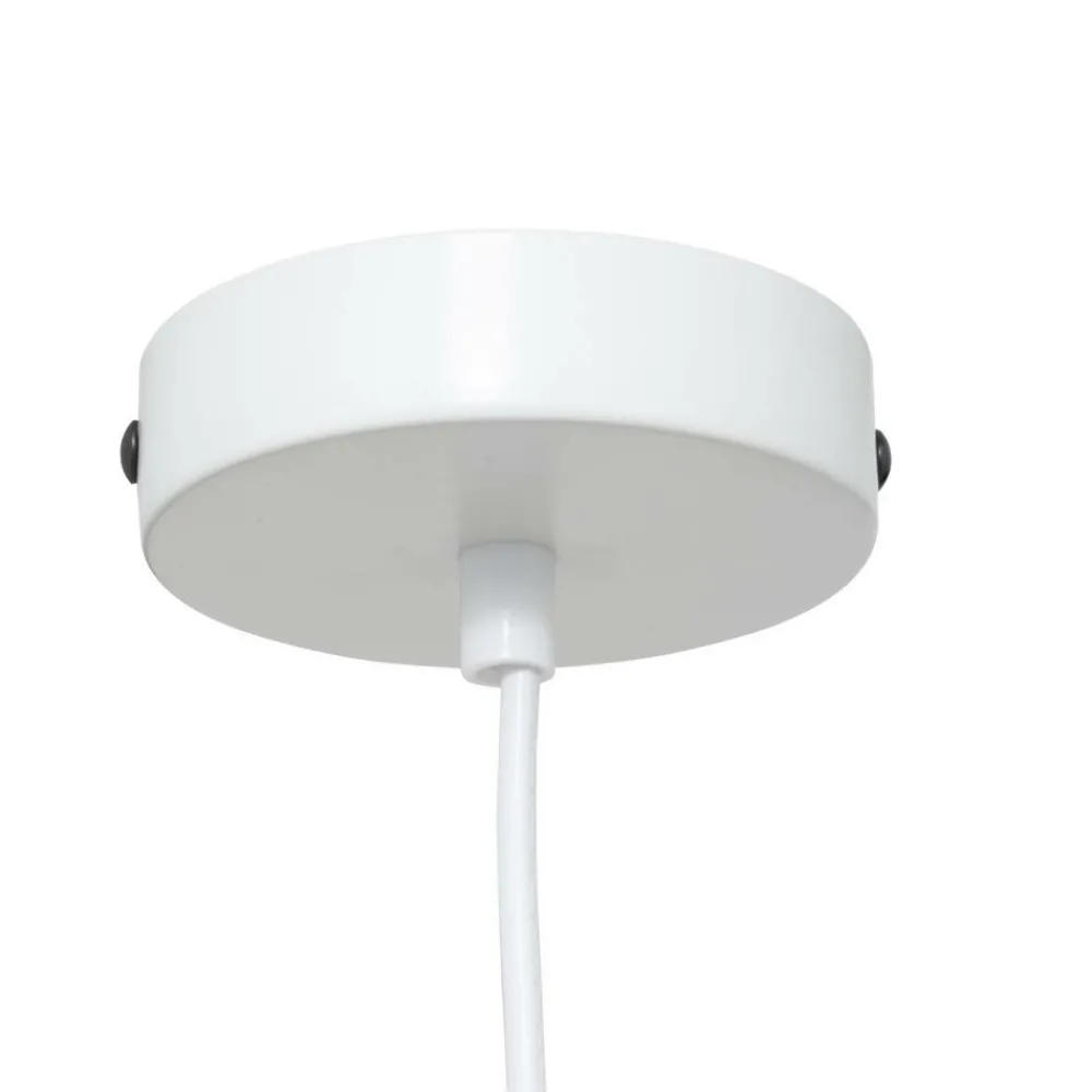Atmosphera Createur D'interieur - Suspension "tobie" coton blanc d37cm Hot