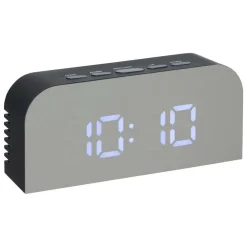 Atmosphera Createur D'interieur Objets De Décoration | - Réveil digital "nelson" noir 14x6x3,5cm