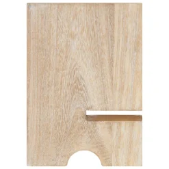 Atmosphera Createur D'interieur Objets De Décoration | - Porte-livre "orel" peuplier beige 40x23,5x17,5cm