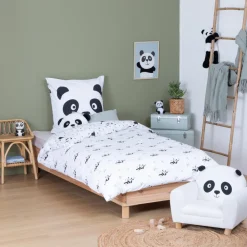 Atmosphera Createur D'interieur - Parure de lit 2 pièces enfant panda 