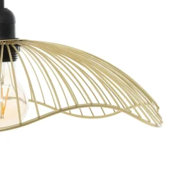 Atmosphera Createur D'interieur Objets De Décoration | - Suspension "galt" doré d34cm