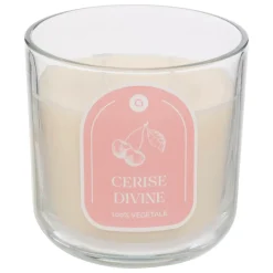 Atmosphera Createur D'interieur Bougies, Senteurs Et Bien-Être | - Bougie parfumée " floa" cerise 350g