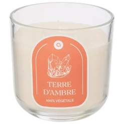 Atmosphera Createur D'interieur Bougies, Senteurs Et Bien-Être | - Bougie parfumée " floa" ambre 610g