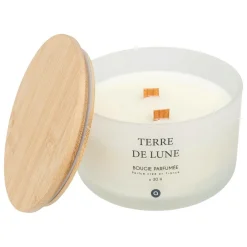Atmosphera Createur D'interieur Bougies, Senteurs Et Bien-Être | - Bougie parfumée "terre de lune" pétales de musc 420g