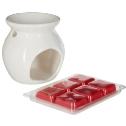 Atmosphera Createur D'interieur Bougies, Senteurs Et Bien-Être | - Brûle - parfum et cire - fruits rouges - 30g