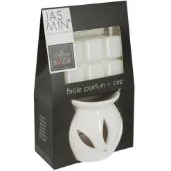 Atmosphera Createur D'interieur Bougies, Senteurs Et Bien-Être | - Brûle - parfum et cire - jasmin - 30g