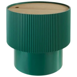Atmosphera Createur D'interieur - Table d’appoint "enola" vert d38,5x38,5x35cm Hot