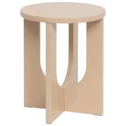 Atmosphera Createur D'interieur Mobilier D'Intérieur | - Table d’appoint "bloom" noisette 50,540x40cm