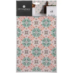 Atmosphera Createur D'interieur Décoration Créative | - Lot de 2 stickers mosaïque 20x30 cm