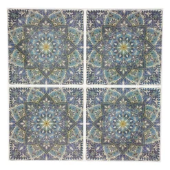 Atmosphera Createur D'interieur Décoration Créative | - Lot de 2 stickers mosaïque 26x26 cm