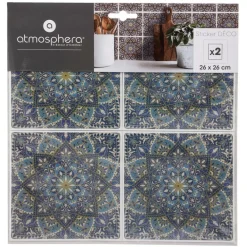 Atmosphera Createur D'interieur Décoration Créative | - Lot de 2 stickers mosaïque 26x26 cm