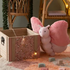 Atmosphera Createur D'interieur Enfants | - Peluche papillon "alma" rose h28cm