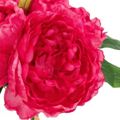 Atmosphera Createur D'interieur - Bouquet de 4 pivoines artificielles bely rose h31cm Discount