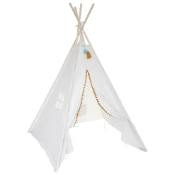 Atmosphera Createur D'interieur Mobilier Pour Enfants | - Tipi enfant "wapi" - écru - peuplier h160 cm