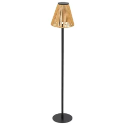 Atmosphera Createur D'interieur - Lampadaire d extérieur solaire et usb "kessy" beige h108cm
