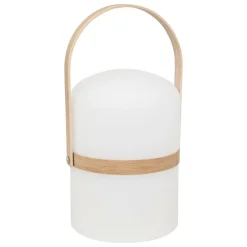 Atmosphera Createur D'interieur - Lampe d exterieur led "kiara" blanc h36cm
