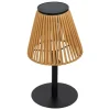 Atmosphera Createur D'interieur Eclairage D’Extérieur | - Lampe d extérieur solaire et usb "kessy" beige h30cm