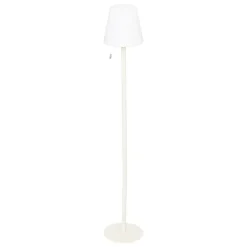 Atmosphera Createur D'interieur Eclairage D’Extérieur | - Lampadaire d extérieur led "zack" blanc h108cm
