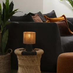 Atmosphera - Lampe cylindre en céramique