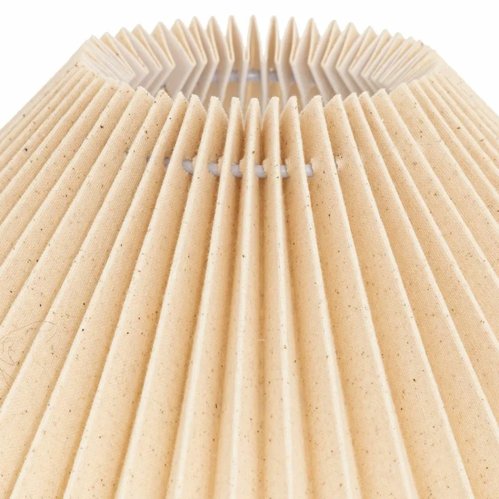 Atmosphera - Lampe cylindre en céramique - h. 38 cm - beige Clearance