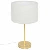 Atmosphera - Lampe droite en bouclette - h. 49 cm - or Best