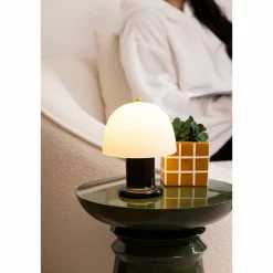 Atmosphera - Lampe led à poser seattle - h. 21 cm - noir New