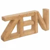 Atmosphera - Mot à poser en bois zen - beige Online
