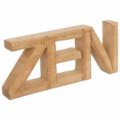 Atmosphera - Mot à poser en bois zen - beige Online