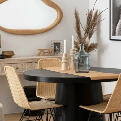 Atmosphera - Mot à poser en bois zen - beige Online